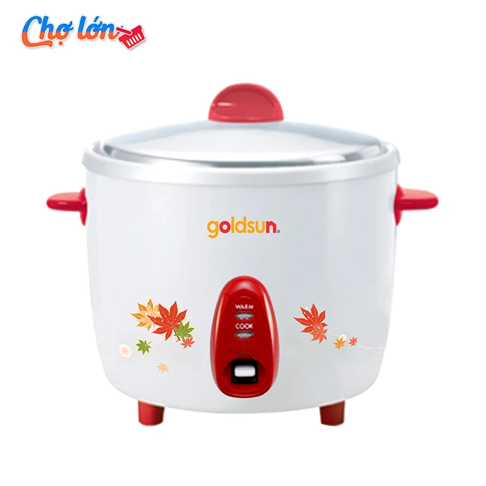Nồi Cơm Điện Nắp Rời Goldsun 1,2 Lít ARC-G12C1